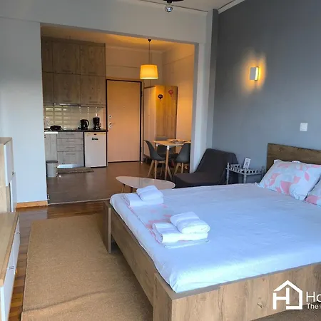 30m² Cosy With Panoramic Sea View Chalkida