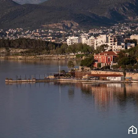 Apartment 30m² Cosy With Panoramic Sea View Chalkida